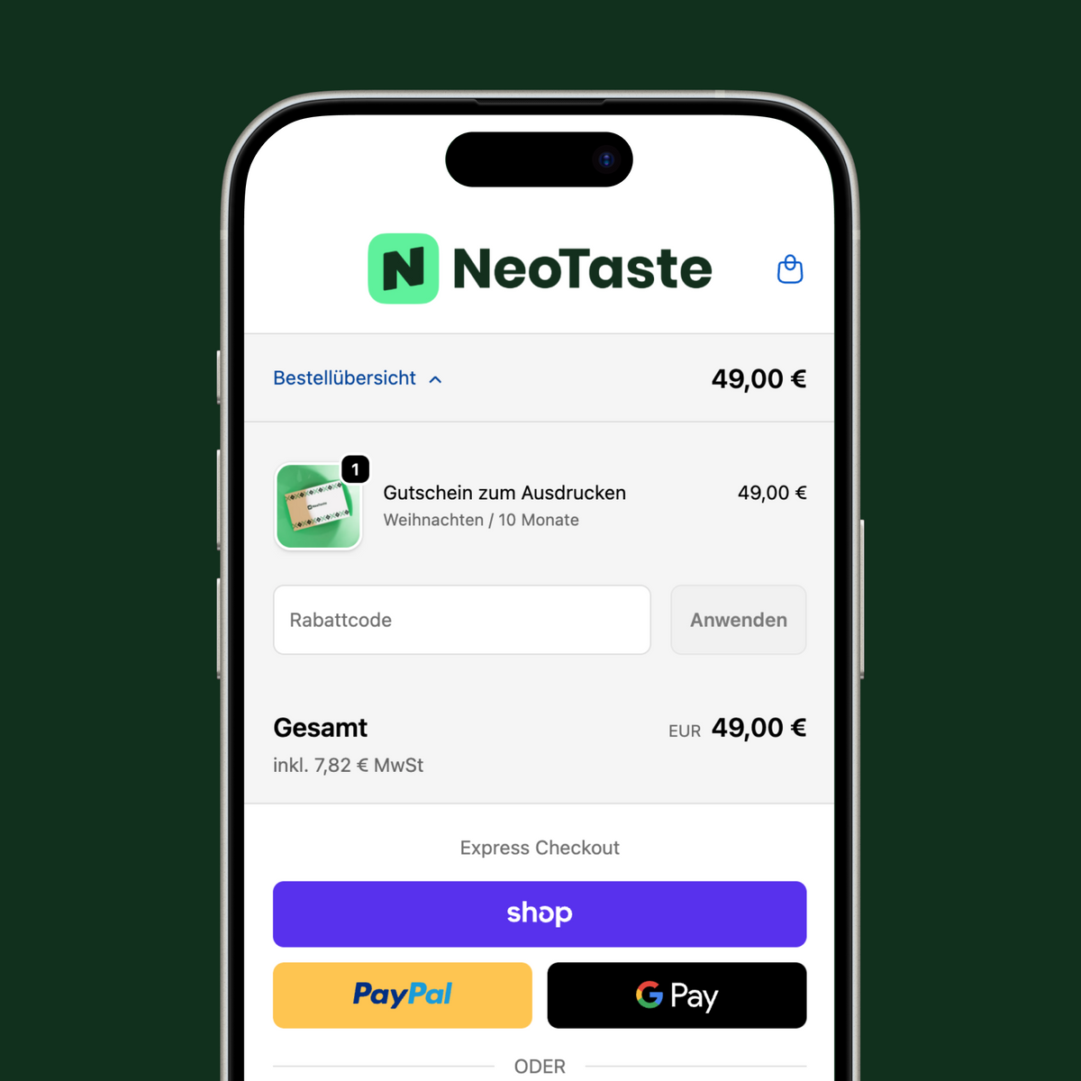 Neotaste NeoTaste Shop | Genuss verschenken in deiner Stadt